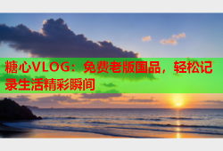 糖心VLOG：免费老版国品，轻松记录生活精彩瞬间