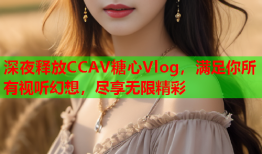 深夜释放CCAV糖心Vlog，满足你所有视听幻想，尽享无限精彩