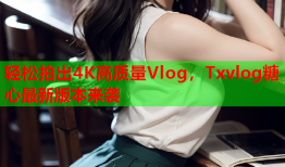 轻松拍出4K高质量Vlog，Txvlog糖心最新版本来袭