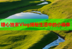 糖心独家Vlog揭秘生活中的小确幸