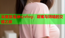 深夜放毒糖心vlog：甜蜜与阴暗的交错之旅