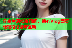 分享生活精彩瞬间，糖心Vlog网页版轻松记录与互动