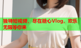 独特短视频，尽在糖心Vlog，欢乐无限等你来