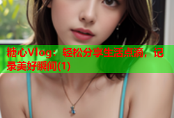 糖心Vlog：轻松分享生活点滴，记录美好瞬间(1)