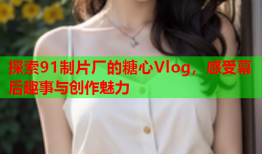 探索91制片厂的糖心Vlog，感受幕后趣事与创作魅力