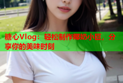 糖心Vlog：轻松制作椰奶小巨，分享你的美味时刻