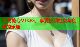 下载糖心VLOG，享受视频社交与创作的乐趣