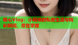 糖心Vlog：小阿俏的私密生活与精彩瞬间，尽在掌握