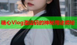 糖心Vlog邀请码的神秘用途揭秘