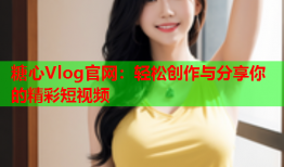 糖心Vlog官网：轻松创作与分享你的精彩短视频