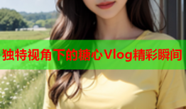 独特视角下的糖心Vlog精彩瞬间