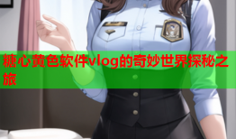 糖心黄色软件vlog的奇妙世界探秘之旅