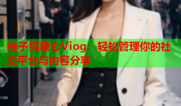 柚子猫糖心Viog：轻松管理你的社交平台与内容分享