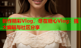 创作精彩Vlog，尽在糖心Vlog：强大编辑与社区分享