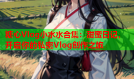 糖心Vlog小水水合集：甜蜜日记，开启你的私密Vlog创作之旅