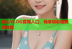 糖心VLOG官网入口，畅享精彩视频新体验