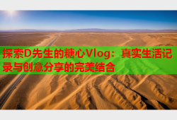 探索D先生的糖心Vlog：真实生活记录与创意分享的完美结合