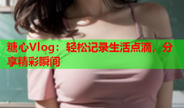 糖心Vlog：轻松记录生活点滴，分享精彩瞬间