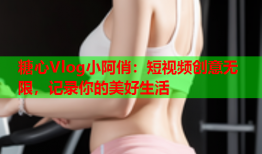 糖心Vlog小阿俏：短视频创意无限，记录你的美好生活