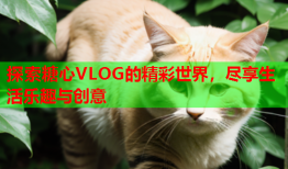 探索糖心VLOG的精彩世界，尽享生活乐趣与创意