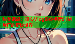 甜美诱惑：糖心Vlog带你探索91制片厂的奇妙世界