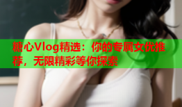 糖心Vlog精选：你的专属女优推荐，无限精彩等你探索