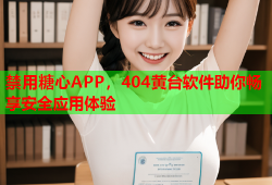 禁用糖心APP，404黄台软件助你畅享安全应用体验