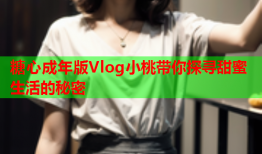 糖心成年版Vlog小桃带你探寻甜蜜生活的秘密