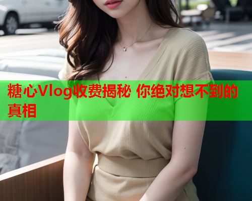 糖心Vlog收费揭秘 你绝对想不到的真相