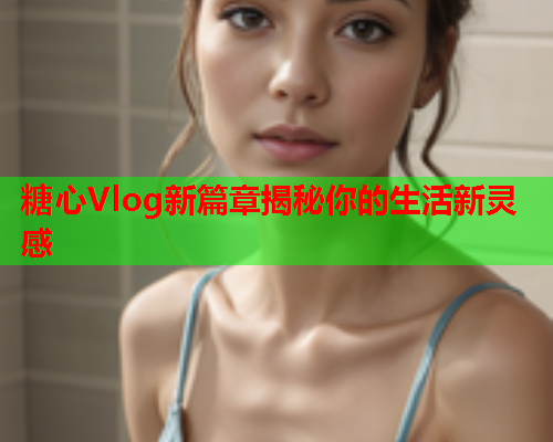 糖心Vlog新篇章揭秘你的生活新灵感