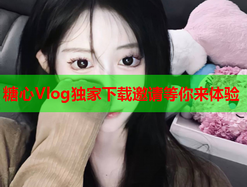 糖心Vlog独家下载邀请等你来体验