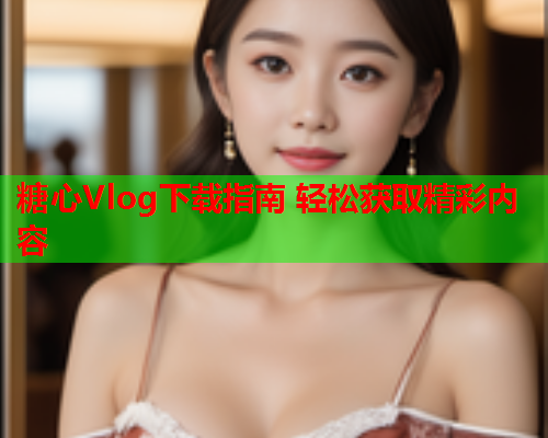 糖心Vlog下载指南 轻松获取精彩内容