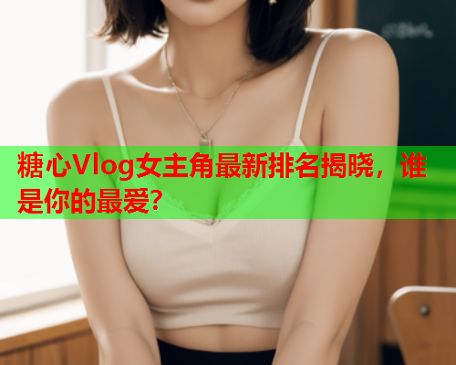 糖心Vlog女主角最新排名揭晓，谁是你的最爱？