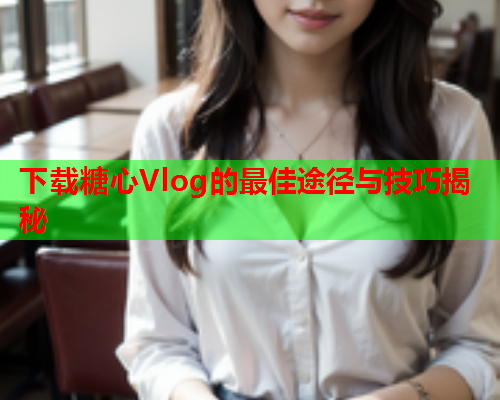 下载糖心Vlog的最佳途径与技巧揭秘