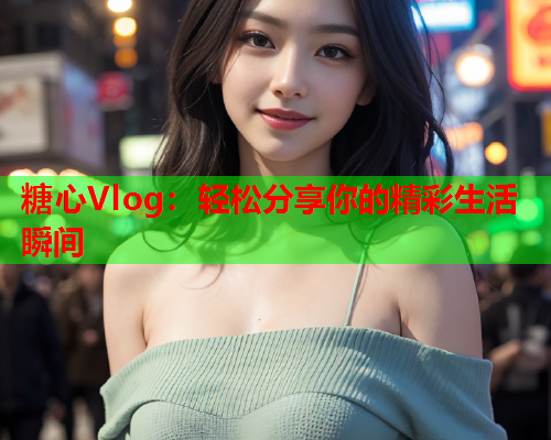 糖心Vlog：轻松分享你的精彩生活瞬间