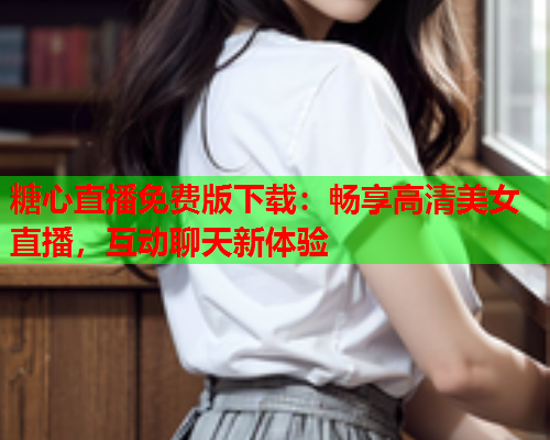 糖心直播免费版下载：畅享高清美女直播，互动聊天新体验