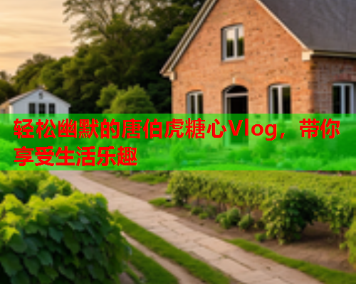 轻松幽默的唐伯虎糖心Vlog，带你享受生活乐趣